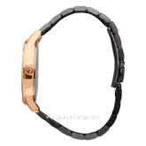 CHRIST VERRA TIMELESS HARMONY CV 10639G-18 BLK & CV 10639L-18 BLK Black Rosegold Stainless Steel